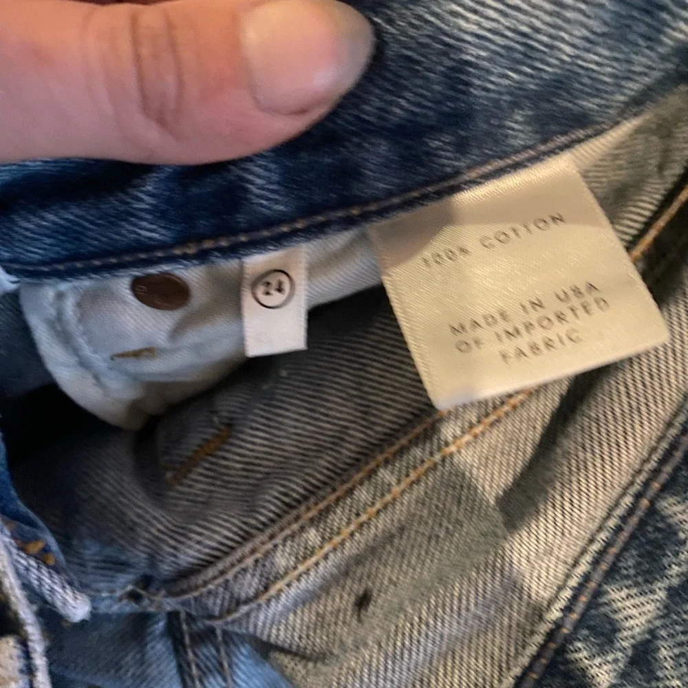 GRLFRND x Revolve Helena High Rise Straight Jean - Picture 8 of 12